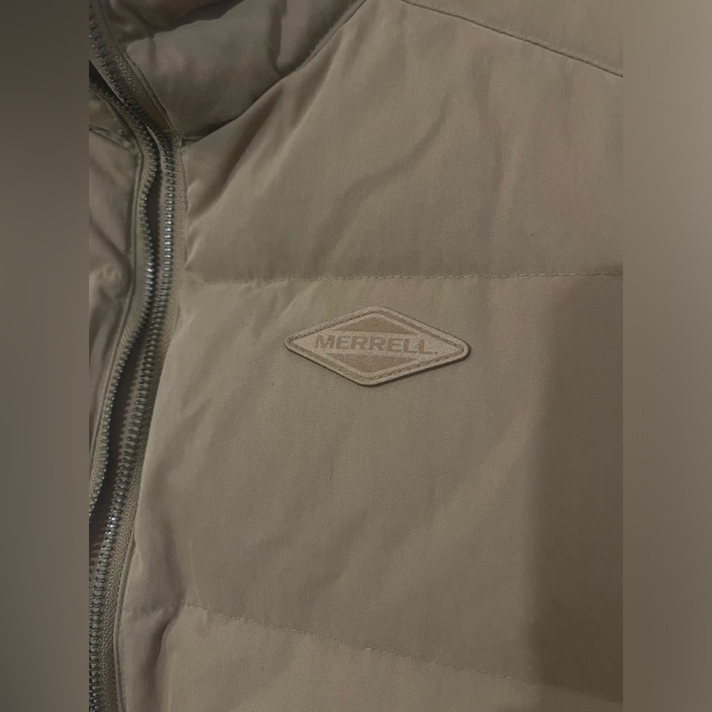 Merrell Tan Puffer Vest - Picture 7 of 7